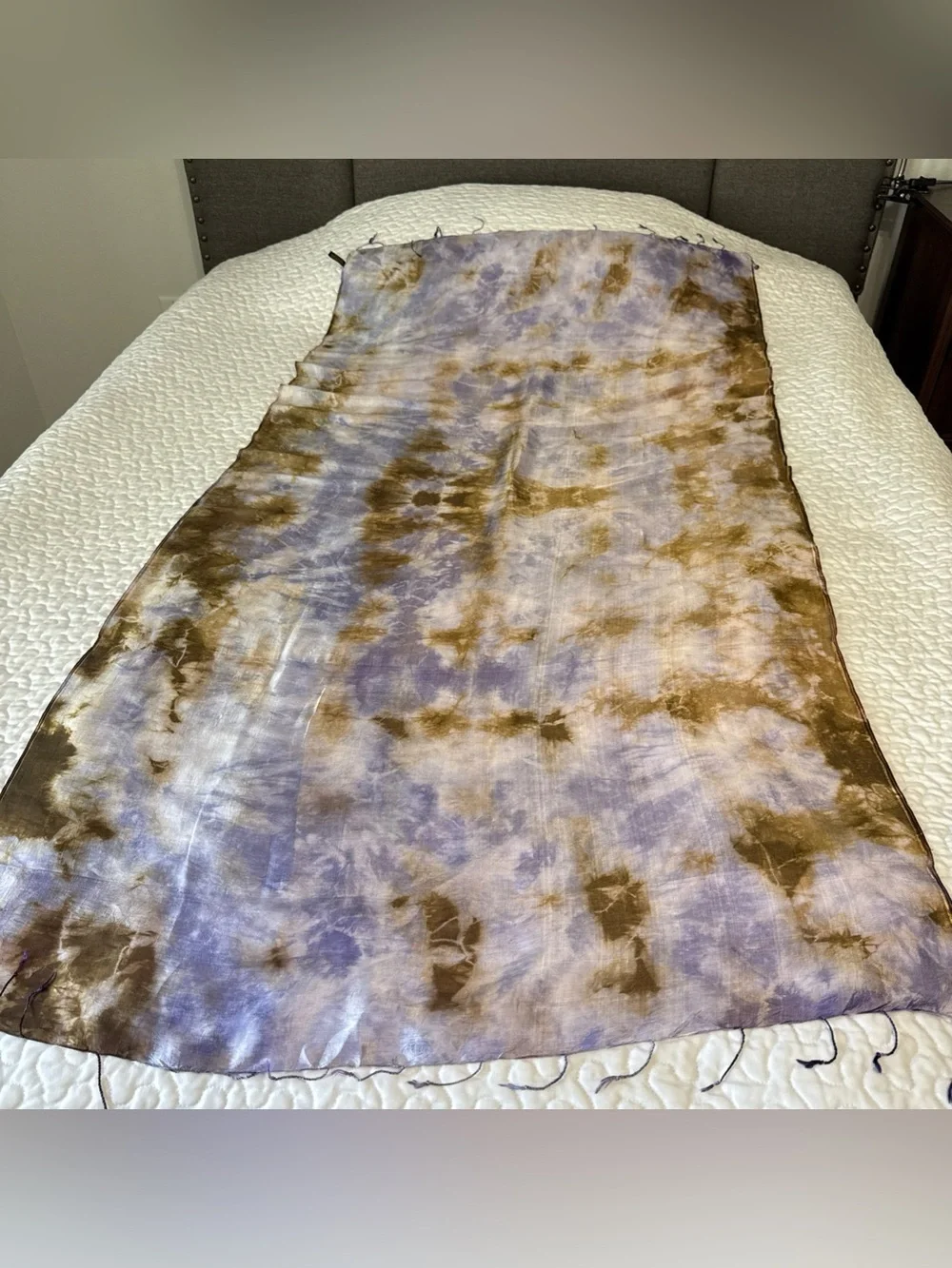 Silk Collection Rectangle Silk Large Scarf 33